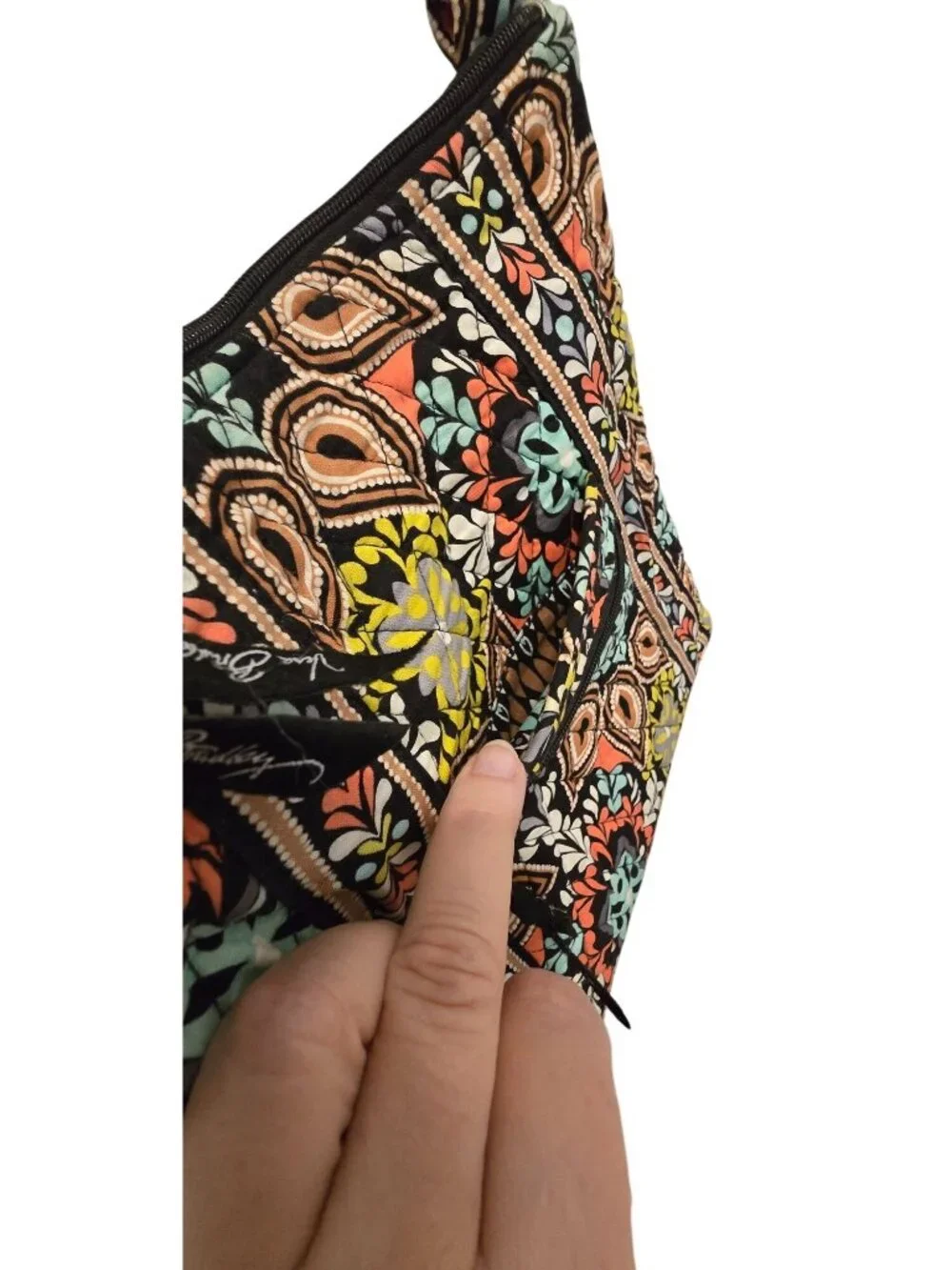 Vera Bradley SIERRA Floral Quilted Crossbody Bag Adjustable Strap - Picture 8 of 15